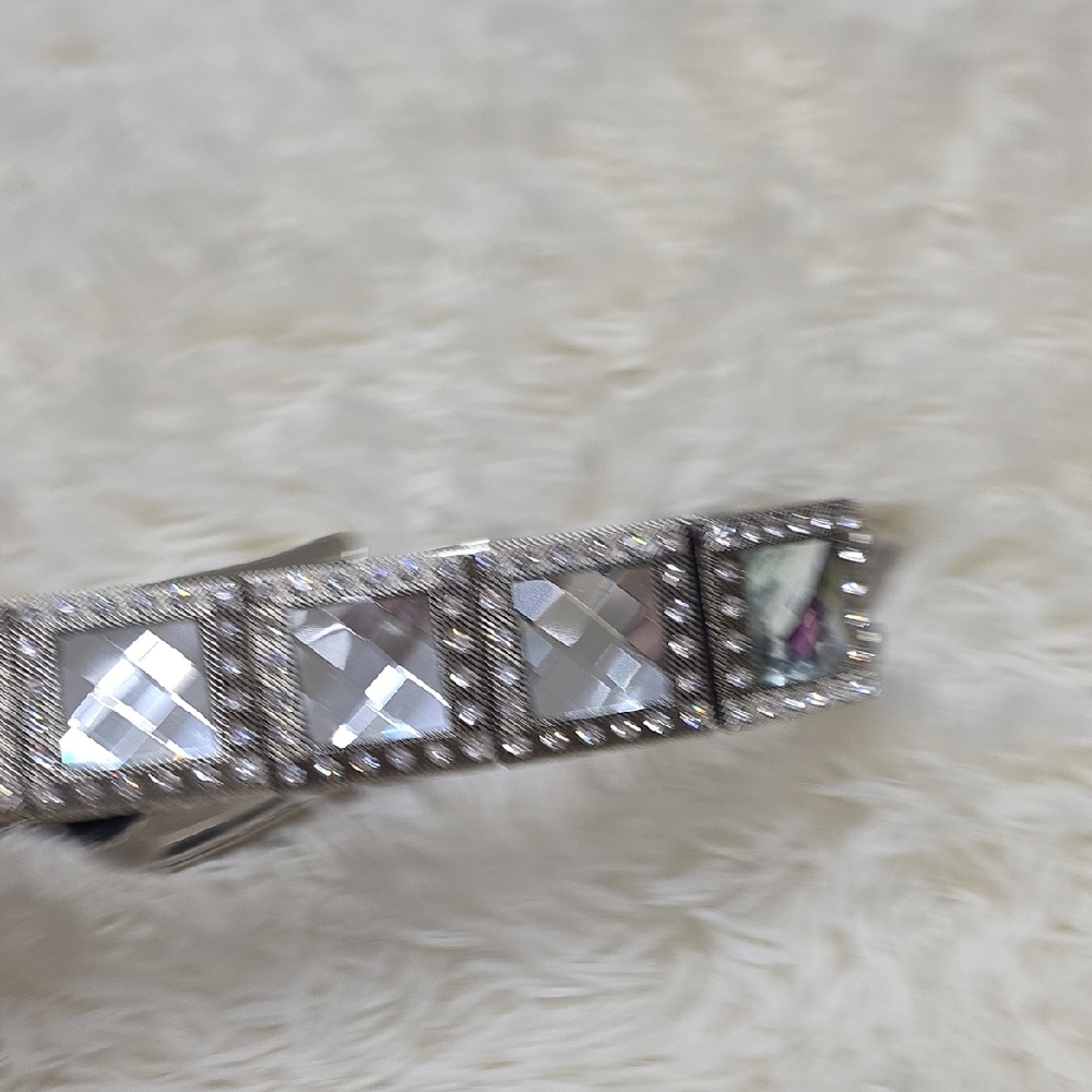Nocona Black Belt with Silver Accents - Picture 3 of 7